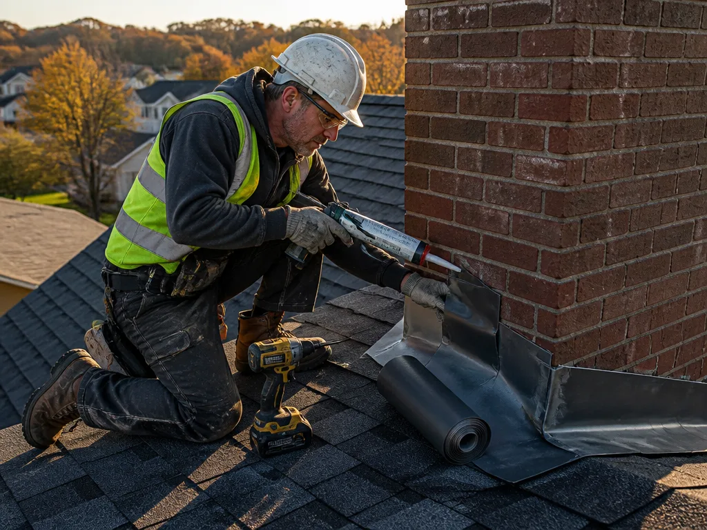 Chimney Flashing Repair