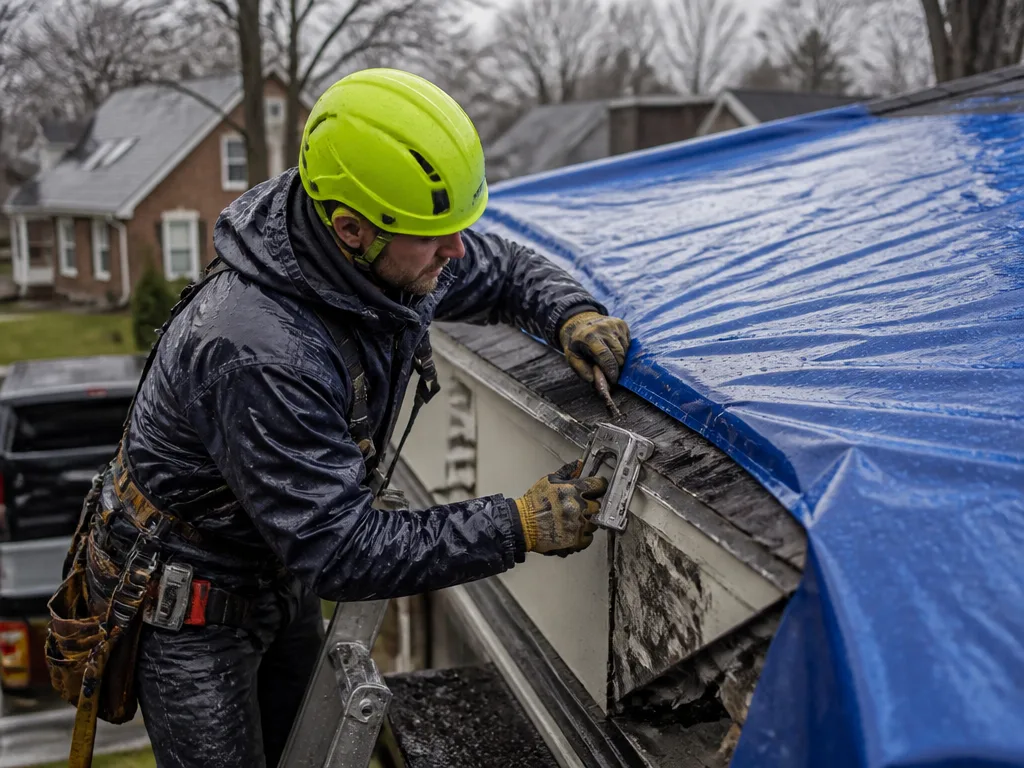 Emergency Roof Tarping